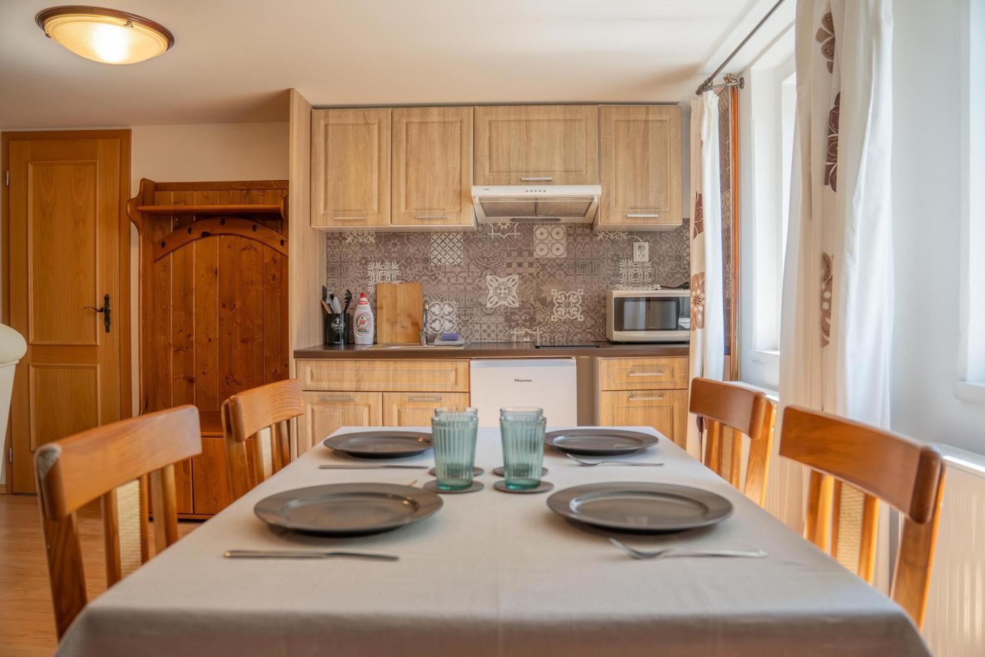 Apartmán s výhledem do zahrady