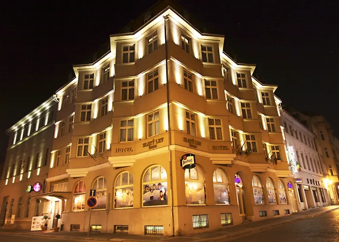 Zlaty Lev Zatec Hotel, Czech Republic