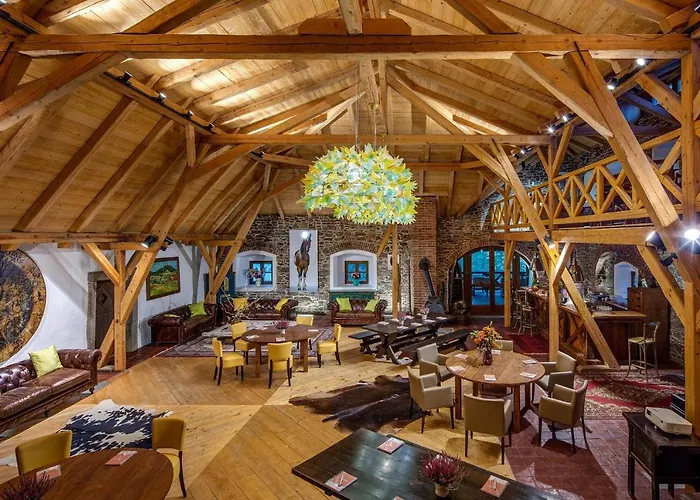 Hotel Farma Michael na tvrzi Nedvězí Netvořice, Česká republika